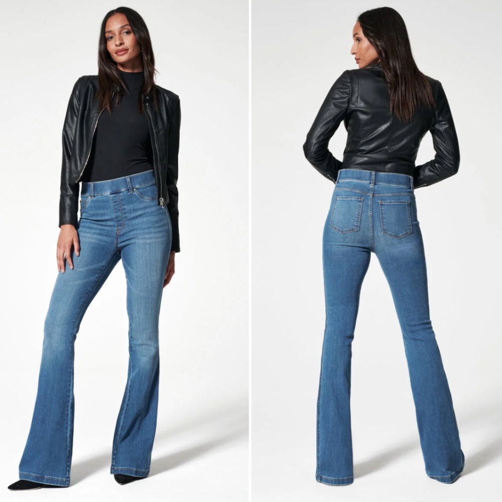 Spanx SPANXshape™ EveryWear Flare Jeans in Vintage Indigo